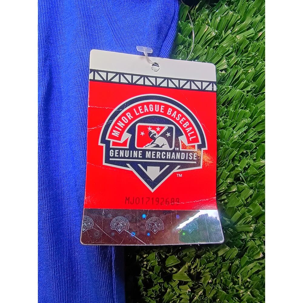 New ProEdge Bisons Baseball Women's T-Shirt - Blue, Size XLarge - Picture 2 of 7